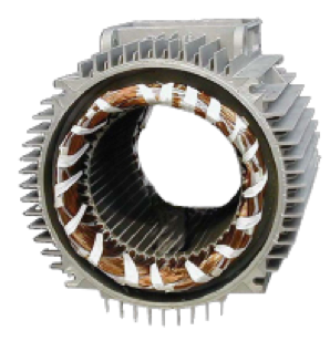 Thermo-adhesive wires motor